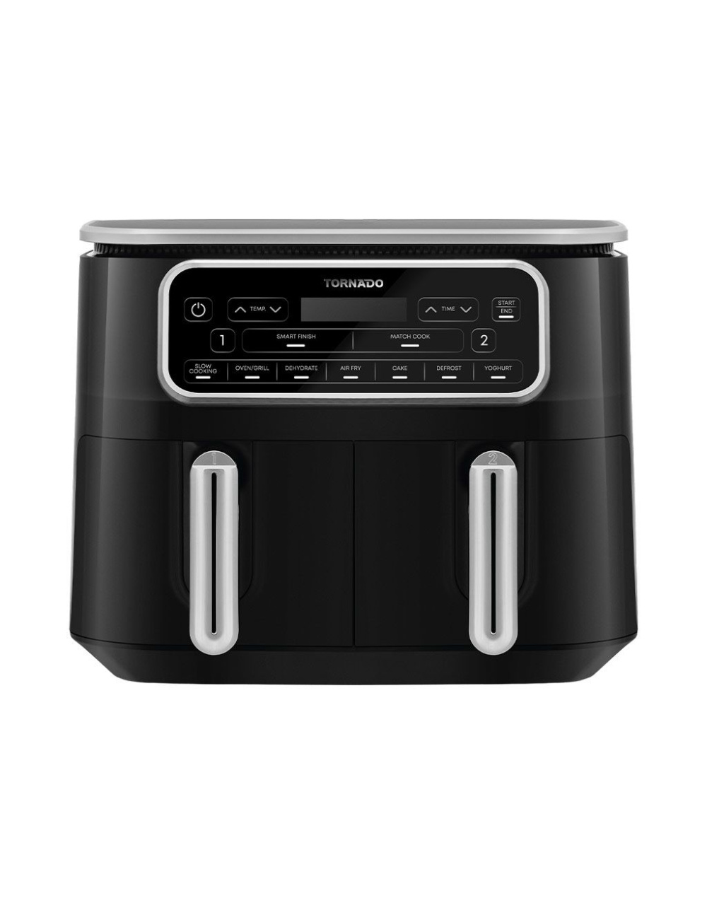 tornado-air-fryer-dual-cook-2500-watt-8-liter-digital-black-x-silver-thf-2508du-bs